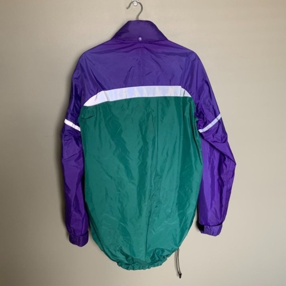 Vintage Banff Goretex green and purple running jacket sz M - Picture 3 of 13